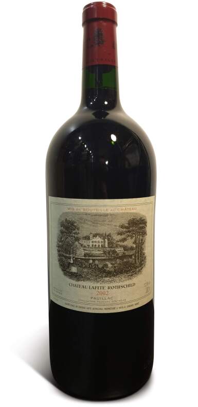 View full screen - View 1 of Lot 23. LAFITE ROTHSCHILD, THE ART OF LIVING: 1 X 3 LITRE LAFITE 2002 WITH TASTING & LUNCH OR DINNER AT THE CHÂTEAU .