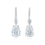 Pair of Diamond Earrings