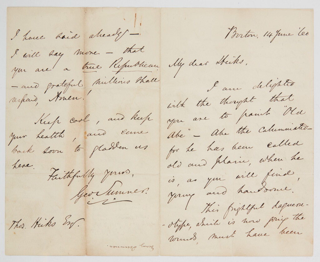 View full screen - View 1 of Lot 86. (Abraham Lincoln).