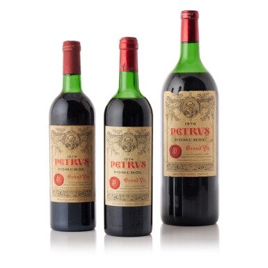 View full screen - View 1 of Lot 6191. Petrus 1974 (2 BT).