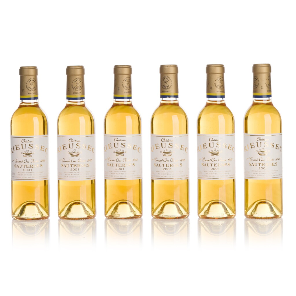 View full screen - View 1 of Lot 201. Château Rieussec 2001 (24 HFBT).