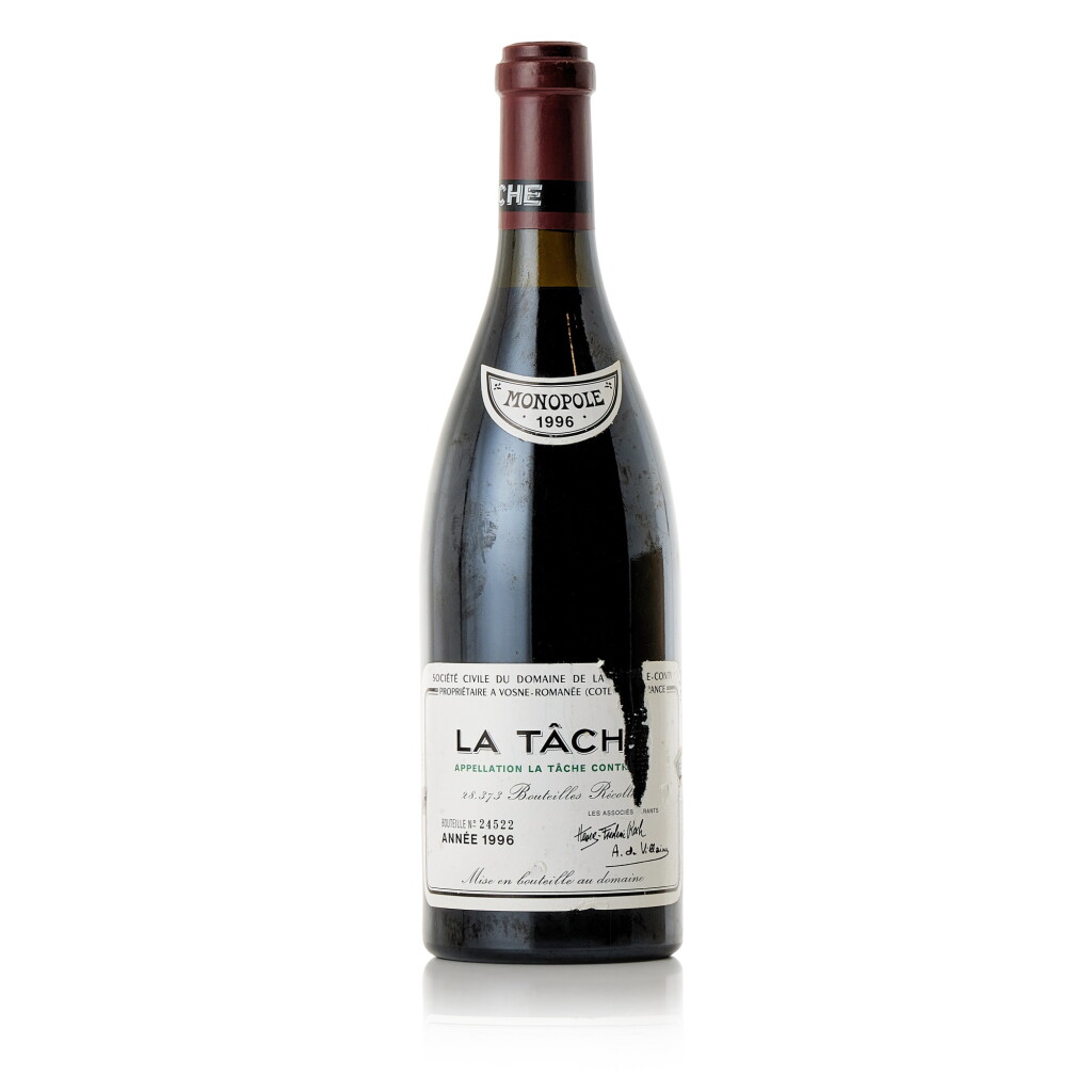View full screen - View 1 of Lot 8336. La Tâche 1996 Domaine de la Romanée-Conti (1 BT).