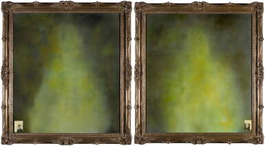 View full screen - View 1 of Lot 102. STEPHEN G. RHODES | VACANT PORTRAITS: BUBBAH S AND BOBBY J.