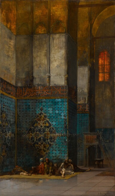 View full screen - View 1 of Lot 37. The Yesil Mosque in Bursa.