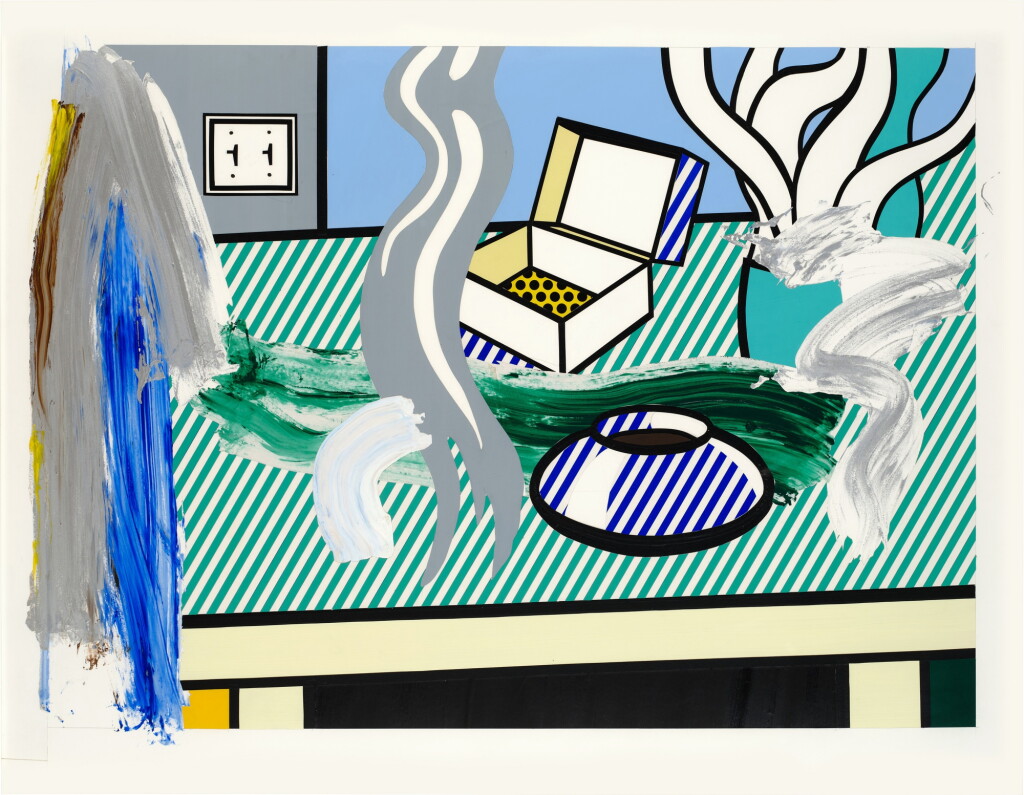 View full screen - View 1 of Lot 344. Brushstroke Still Life with Box (Study).