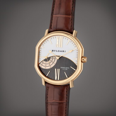 View full screen - View 1 of Lot 123. Reference 109.Y.50 Athys II | A pink gold wristwatch, Circa 2005.