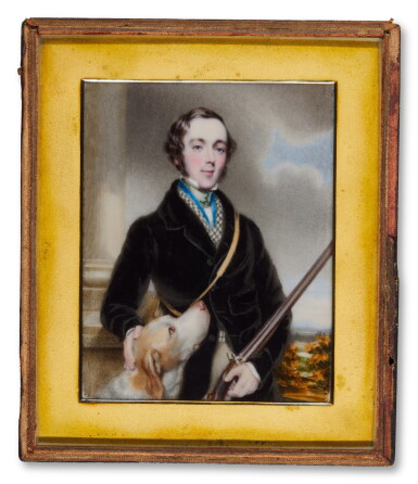 View full screen - View 1 of Lot 388. Portrait of Richard Hodgson, circa 1840.