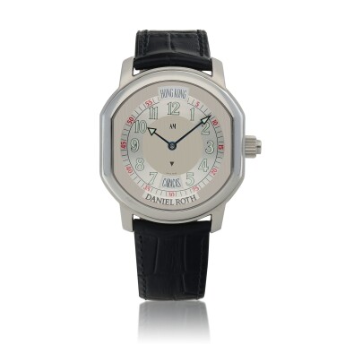 View full screen - View 1 of Lot 56. Metropolitan 24 Cities, Ref. 857.ST Stainless steel world-time wristwatch with AM/PM indication Circa 2005.