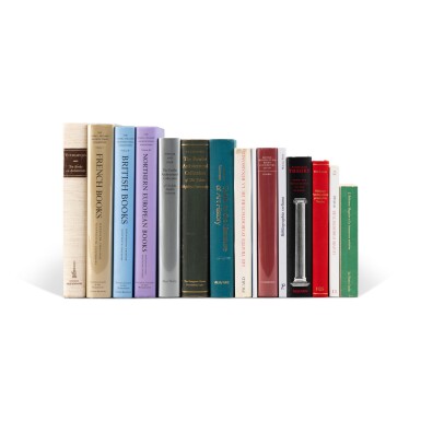 View full screen - View 1 of Lot 314. Rare books - Art and architectural books - Bibliography, Collections.