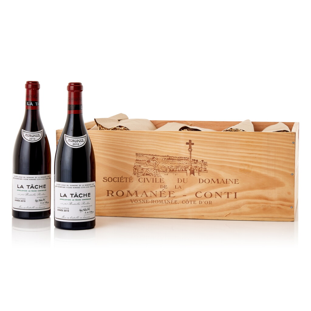 View full screen - View 1 of Lot 1007. La Tâche 2010 Domaine de la Romanée-Conti (12 BT).