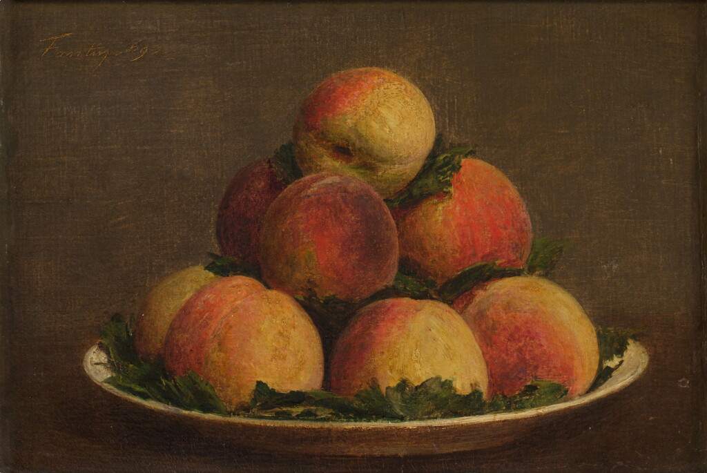 View full screen - View 1 of Lot 903. Nature morte aux pêches.