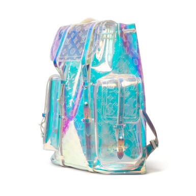 louis vuitton christopher prism backpack Iridescent Virgil Abloh Louis Vuitton Monogram Prism Christopher