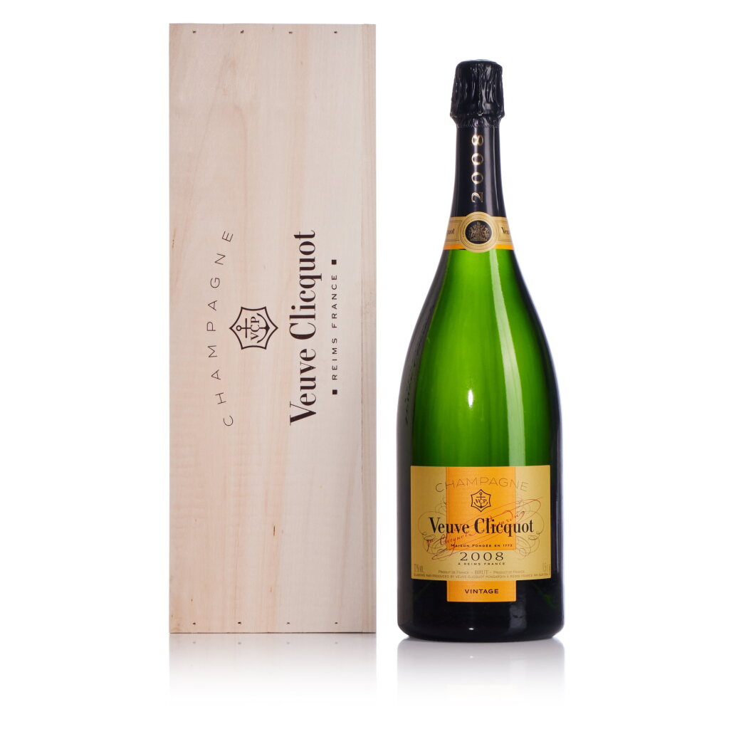 View full screen - View 1 of Lot 410. Veuve Clicquot, Vintage Reserve 2008 (6 MAG).