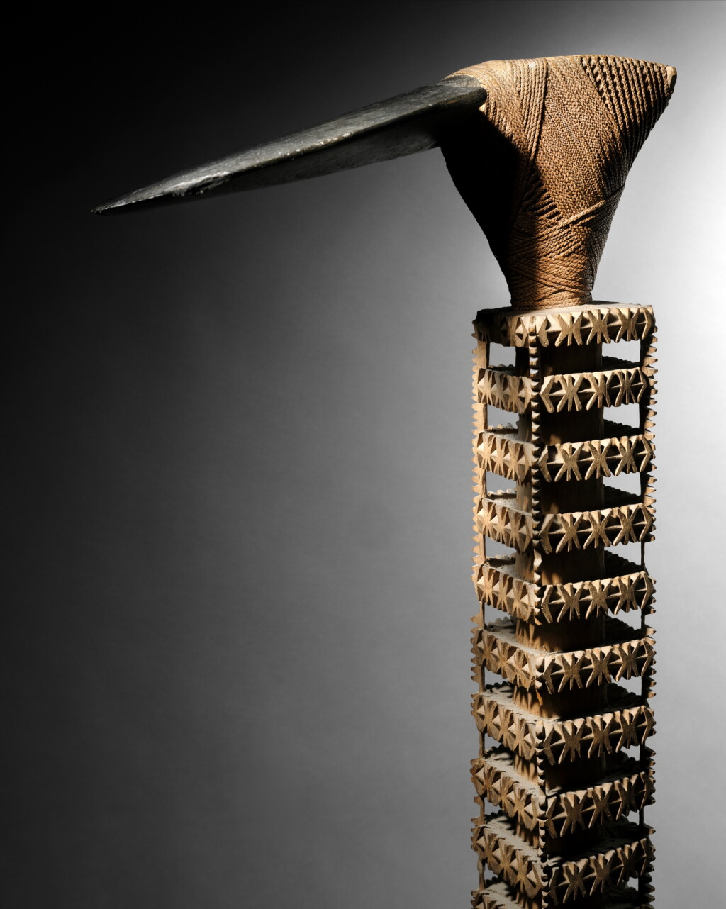 View full screen - View 1 of Lot 18. Ceremonial Adze, Mangaïa Island, Cook Islands.