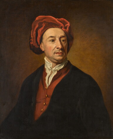 View full screen - View 1 of Lot 67. Portrait of Jean-Baptiste Monnoyer (1636–1699).