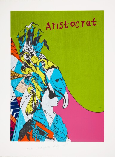 View full screen - View 1 of Lot 886. YINKA SHONIBARE | UNSTRUCTURED ICONS - ARISTOCRAT I.