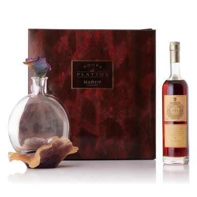 View full screen - View 1 of Lot 636. A. Hardy Baccarat Cognac 40.0 abv NV (1 BT70).