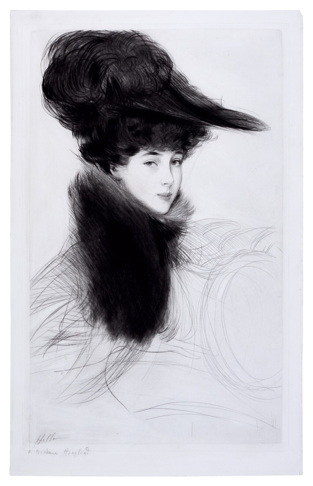 View full screen - View 1 of Lot 138. Portrait of Consuelo Vanderbilt, The Duchess of Marlborough.