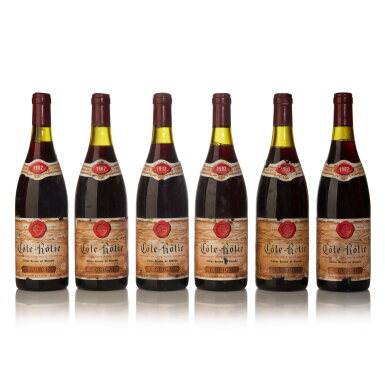 View full screen - View 1 of Lot 488. Côte Rôtie, Brune et Blonde 1982 Guigal (12 BT).