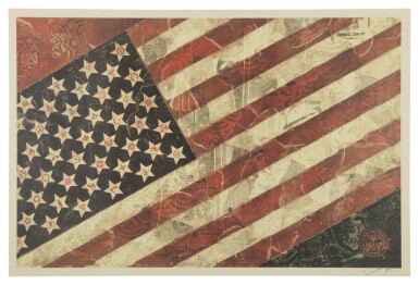 View full screen - View 1 of Lot 324. Flag.