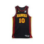 Zaccharie Risacher Atlanta Hawks 2024-2025 Game Worn Statement Edition Jersey | 5th Career Game