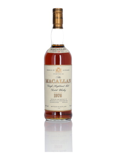 View full screen - View 1 of Lot 11. The Macallan 18 Year Old 43.0 abv 1976 (1 Bottle 75cl).