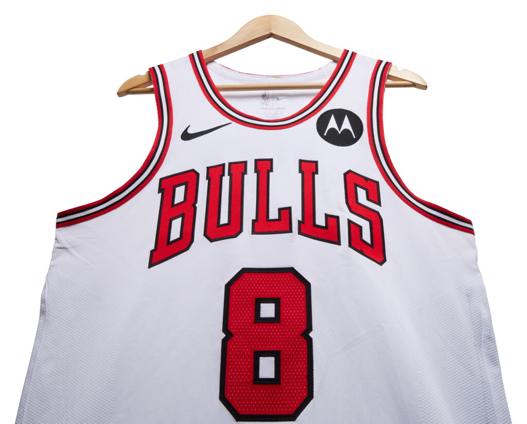 View full screen - View 1 of Lot 133. Zach LaVine Chicago Bulls 2023-2024 Kia NBA Tip-Off Game Worn Association Edition Jersey | Matched to 2 Games.