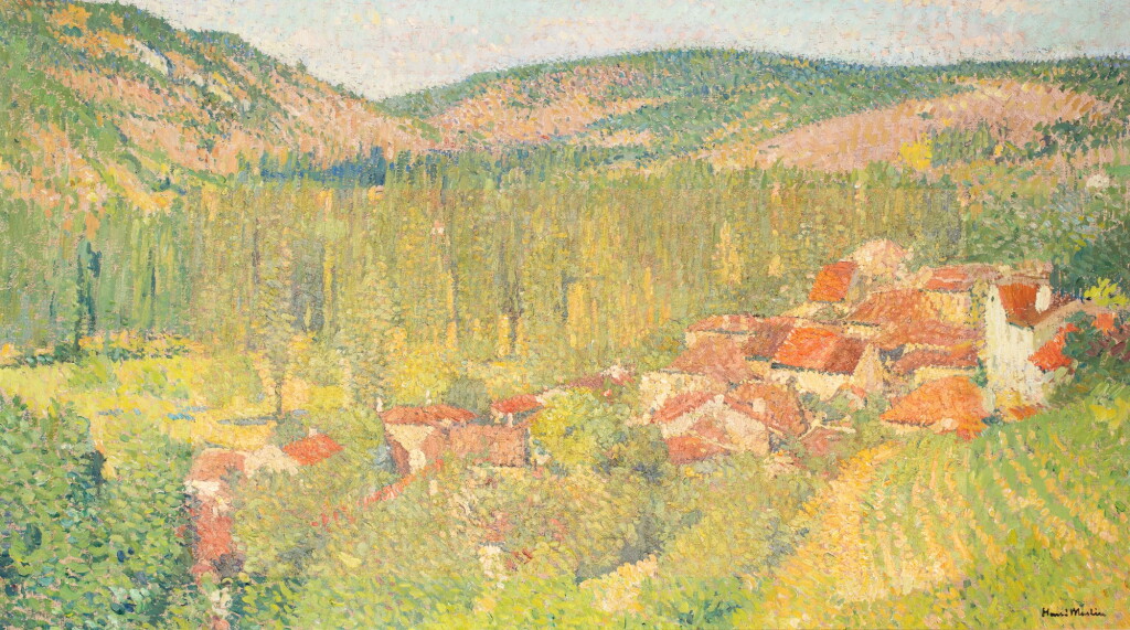 View full screen - View 1 of Lot 121. Vue de Labastide-du-Vert.