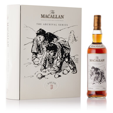 View full screen - View 1 of Lot 326. The Macallan The Archival Series Folio 3 43.0 abv NV (1 BT70).