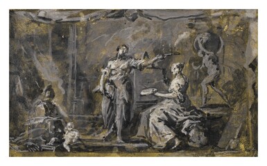 View full screen - View 1 of Lot 259. An Allegory of Painting.