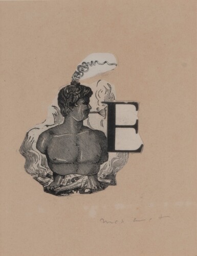 View full screen - View 1 of Lot 92. MAX ERNST | LETTRINE.