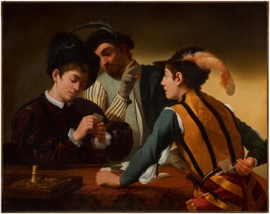 View full screen - View 1 of Lot 466. The Cardsharps.