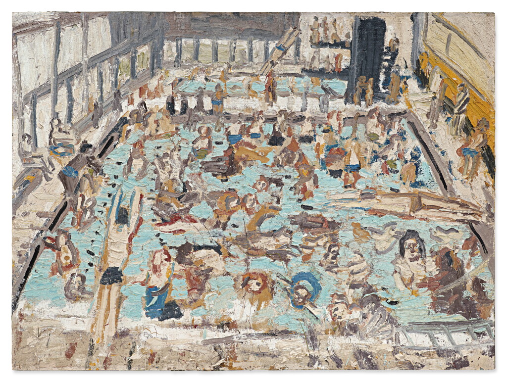 View full screen - View 1 of Lot 16. Children’s Swimming Pool, 11 o’clock Saturday Morning, August.