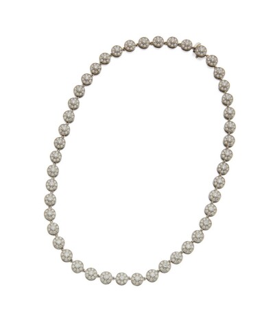 View full screen - View 1 of Lot 94. DIAMOND NECKLACE, TIFFANY & CO., FRANCE.