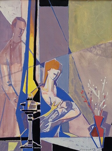 View full screen - View 1 of Lot 21. MAHMOUD HAMMAD | THE FAMILY.