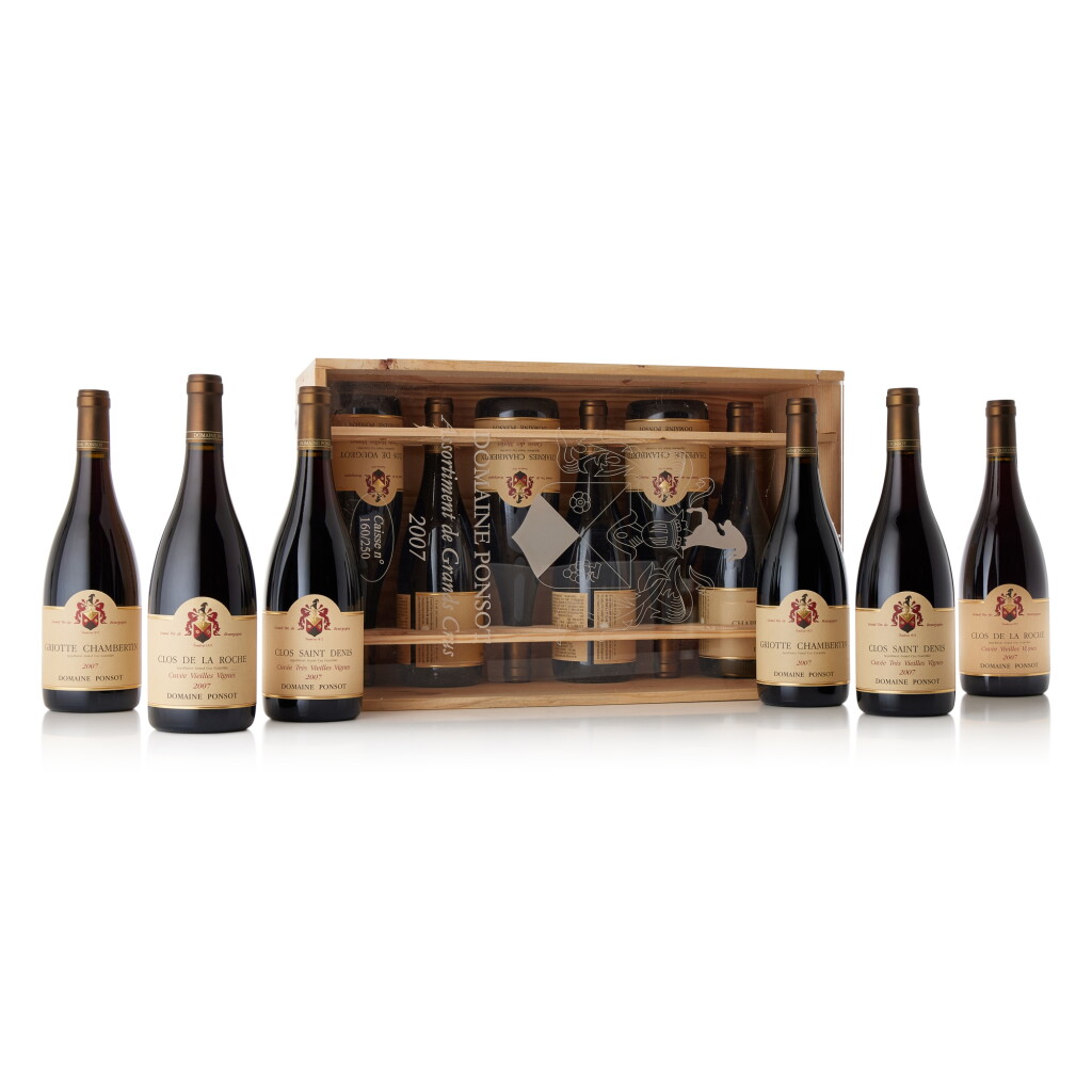 View full screen - View 1 of Lot 6032. Ponsot Assortment 2007 Domaine Ponsot (12 BT).