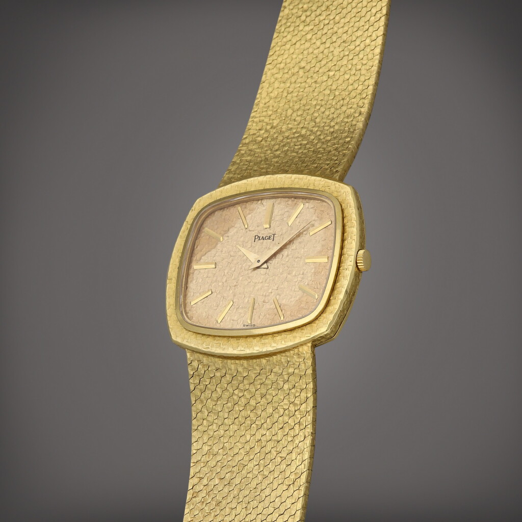 全螢幕檢視 - 查看28Reference 9431 B56 | A yellow gold wristwatch with bracelet | Circa 1975的1