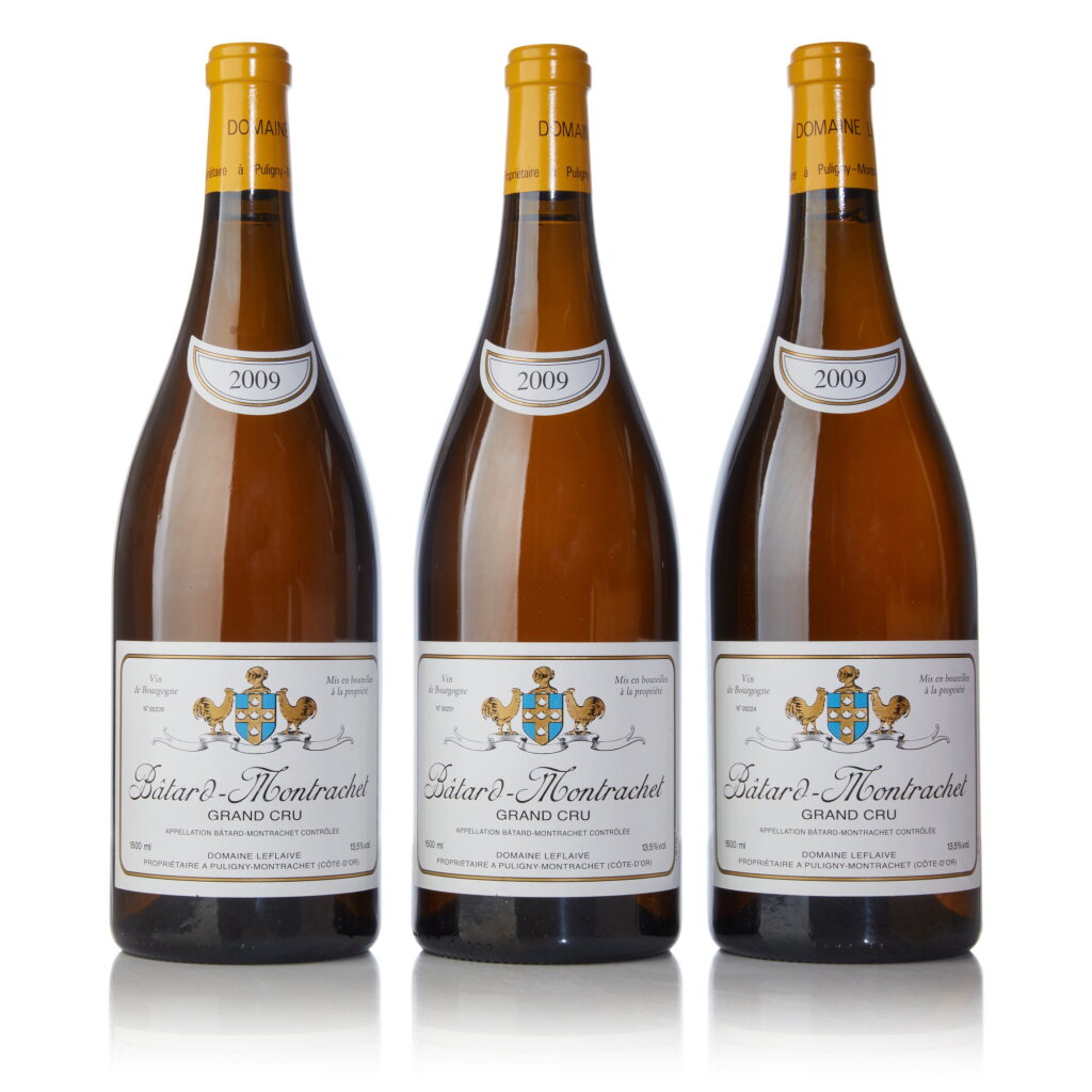 View full screen - View 1 of Lot 150. Bâtard Montrachet 2009 Domaine Leflaive (3 MAG).