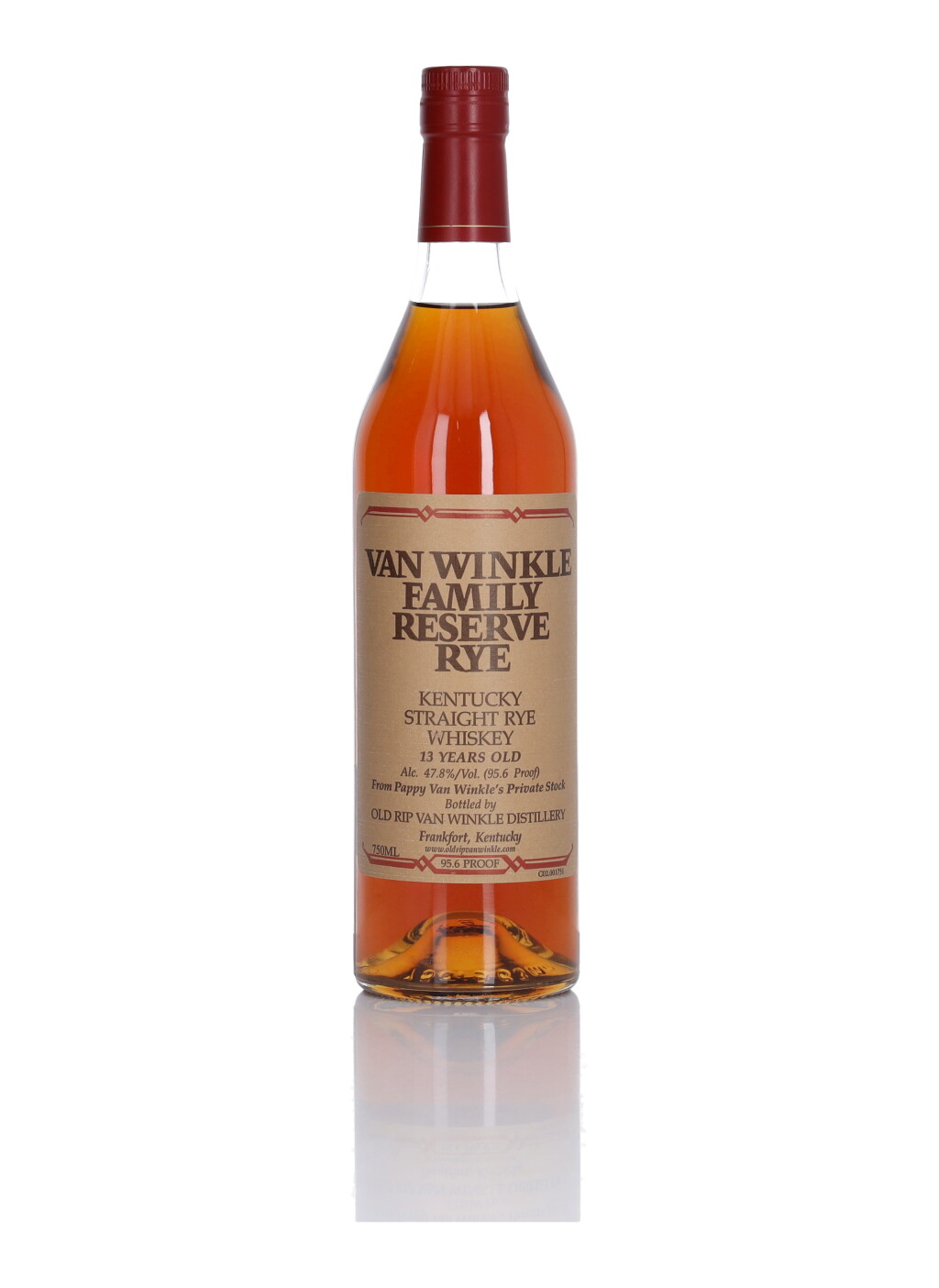 View full screen - View 1 of Lot 183. Van Winkle 13 Year Old Family Reserve Rye 95.6 Proof NV (1 Bottle 75cl).