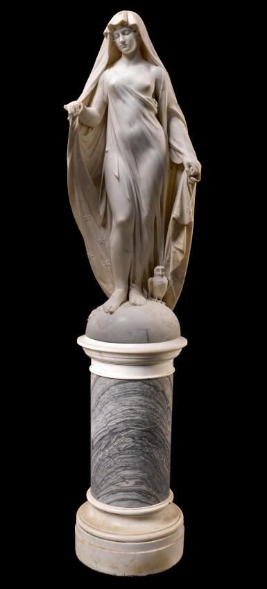 View full screen - View 1 of Lot 33. ITALIAN OR BRITISH, 19TH CENTURY | GODDESS OF THE NIGHT.
