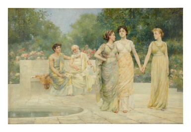 View full screen - View 1 of Lot 47. FRANCIS COATES JONES | AFTERNOON IDLE .