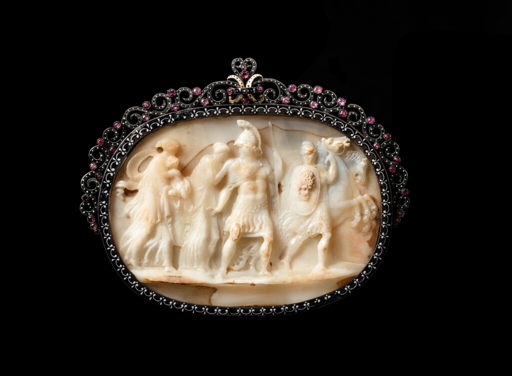 View full screen - View 1 of Lot 154. Italian, probably Rome, late 18th/ early 19th century | Italie, probablement Rome, fin XVIIIe siècle / début XIXe siècle.