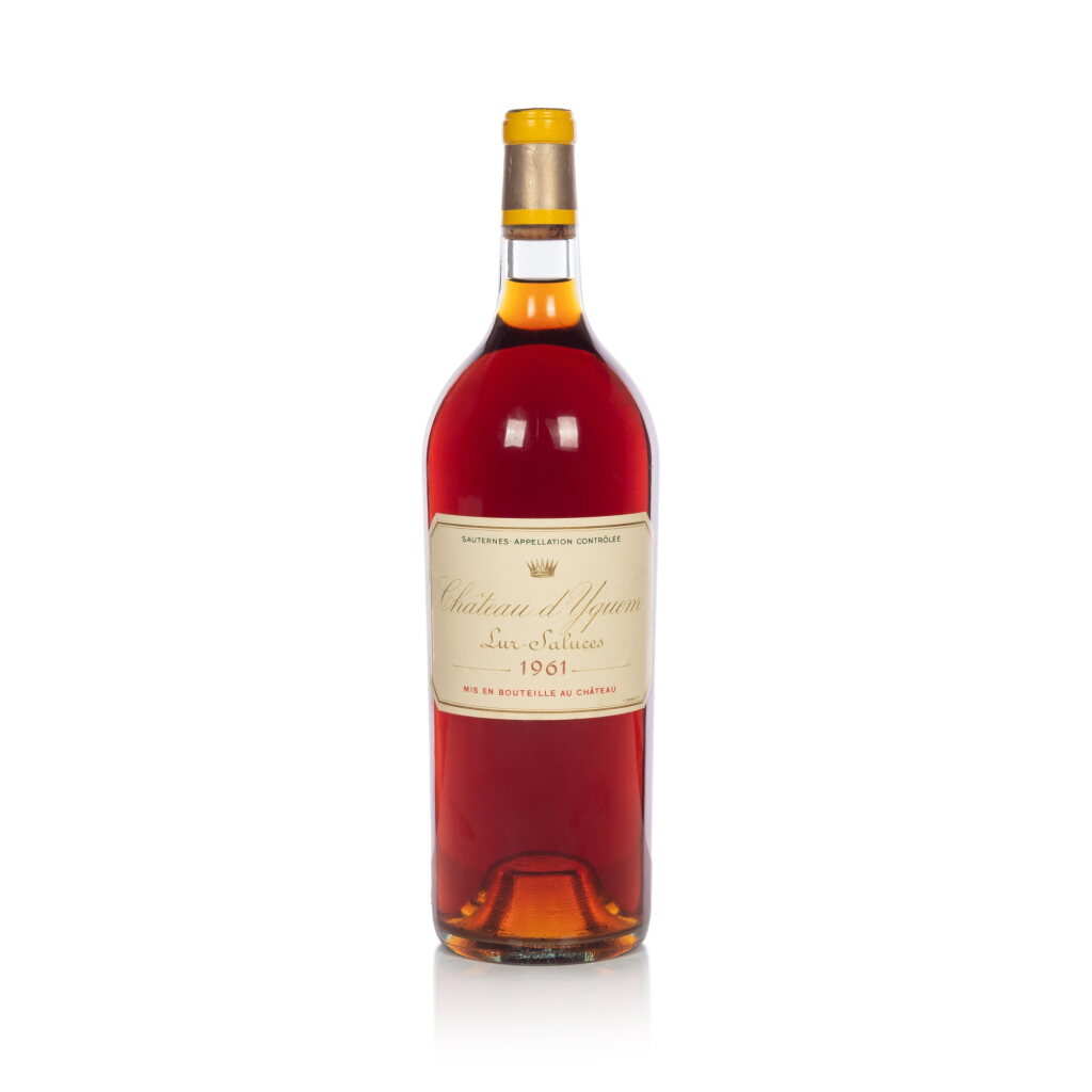 View full screen - View 1 of Lot 147. Château d'Yquem 1961 (1 MAG).