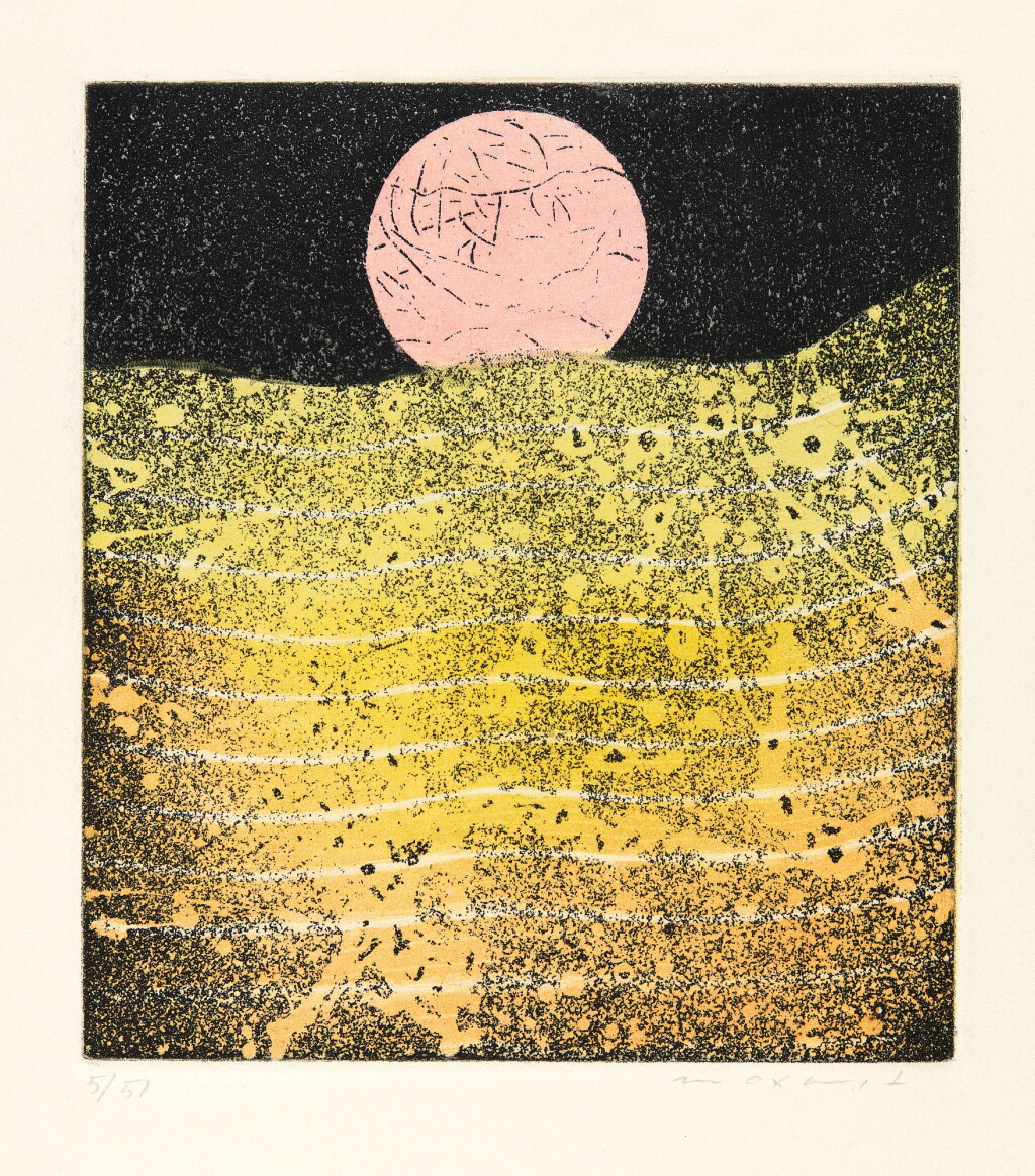 View full screen - View 1 of Lot 76. MAX ERNST | MONTAGNE SACRÉE (S. & L. 91).