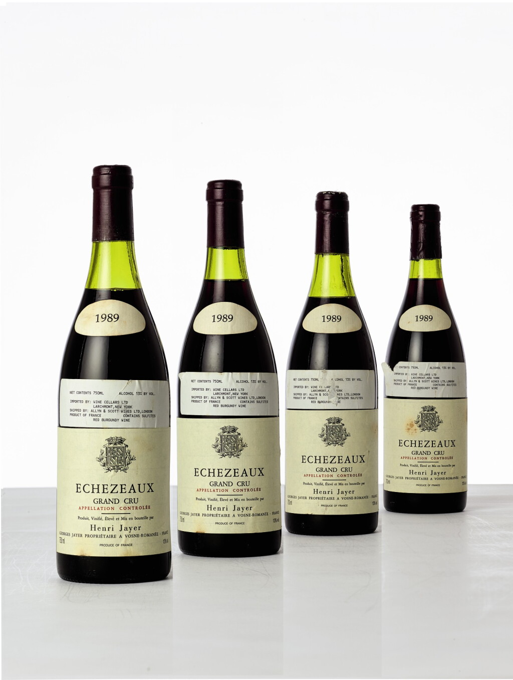 View full screen - View 1 of Lot 5105. Echézeaux 1989 Henri Jayer for Georges Jayer (4 BT).