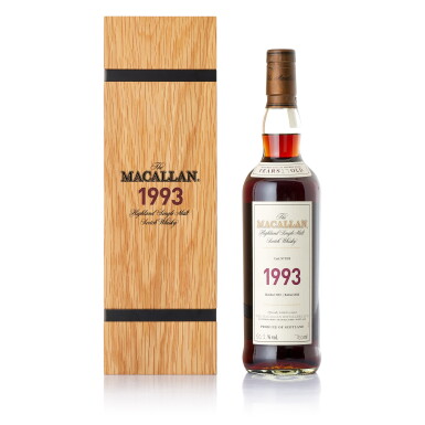 View full screen - View 1 of Lot 2719. The Macallan Fine & Rare 27 Year Old Cask #3939 50.2 abv 1993 (1 BT70).