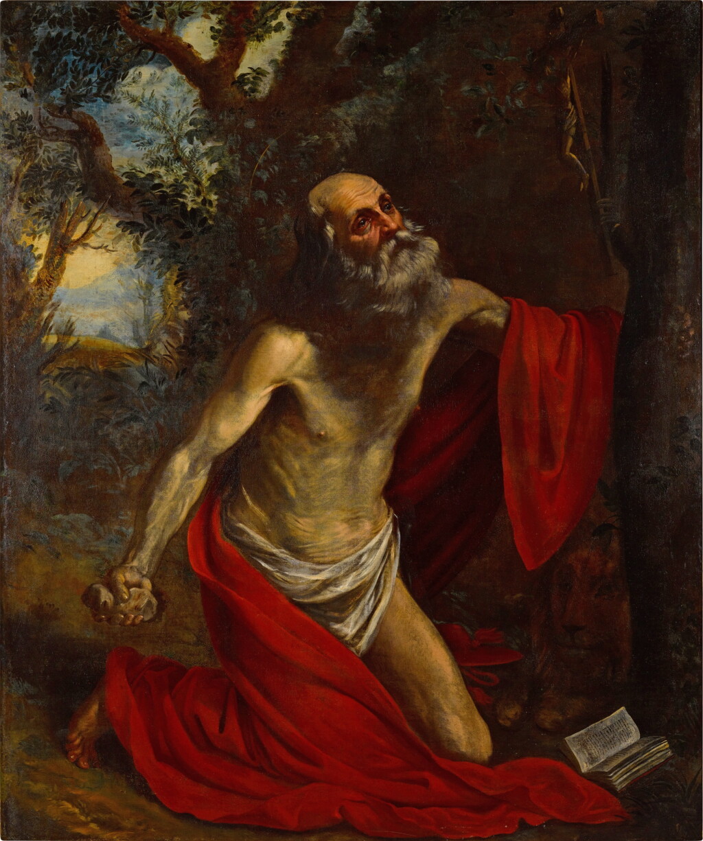 View full screen - View 1 of Lot 185. Saint Jerome.