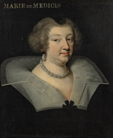 View full screen - View 1 of Lot 111. Portrait of Marie de Médicis.