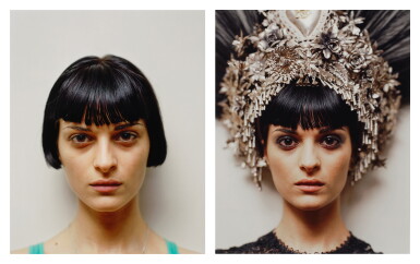 View full screen - View 1 of Lot 911. Natalia (before), Paris and Natalia (after), Paris (2 photographs).