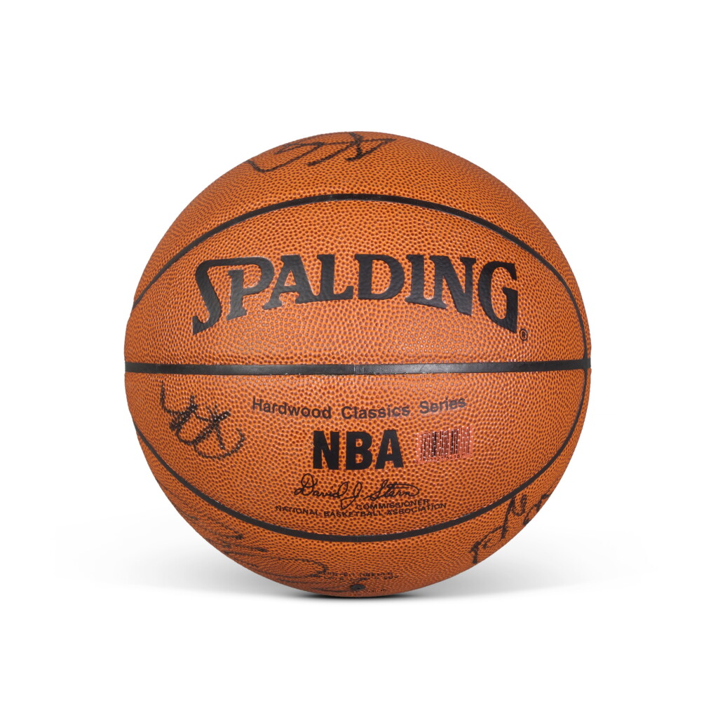 View full screen - View 1 of Lot 7. NBA Official Spalding Basketball Signed by 14 NBA Players | Ray Allen, Paul Pierce, Kevin Garnett, Kendrick Perkins, Rajon Rando, Eddie House, Tony Allen.